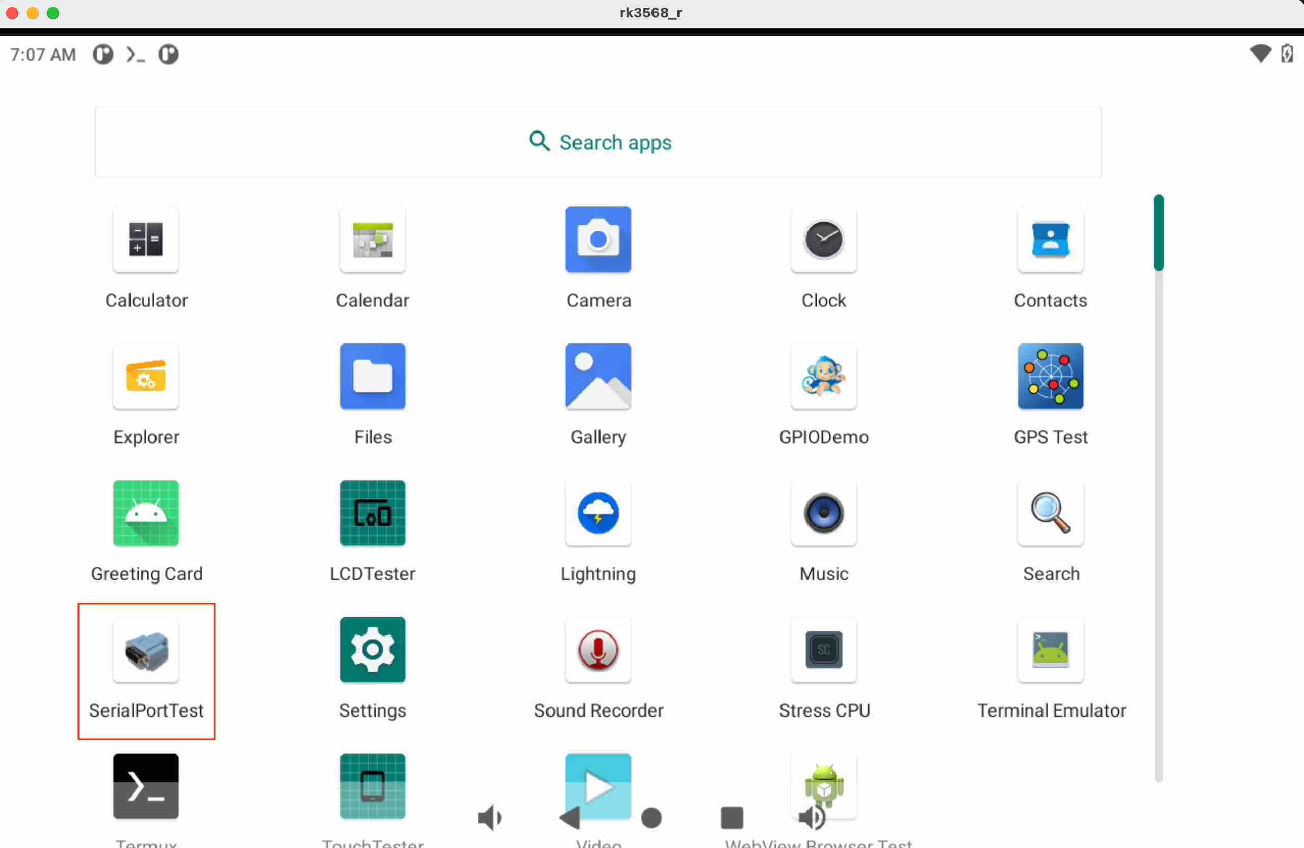 google-serial-test-app